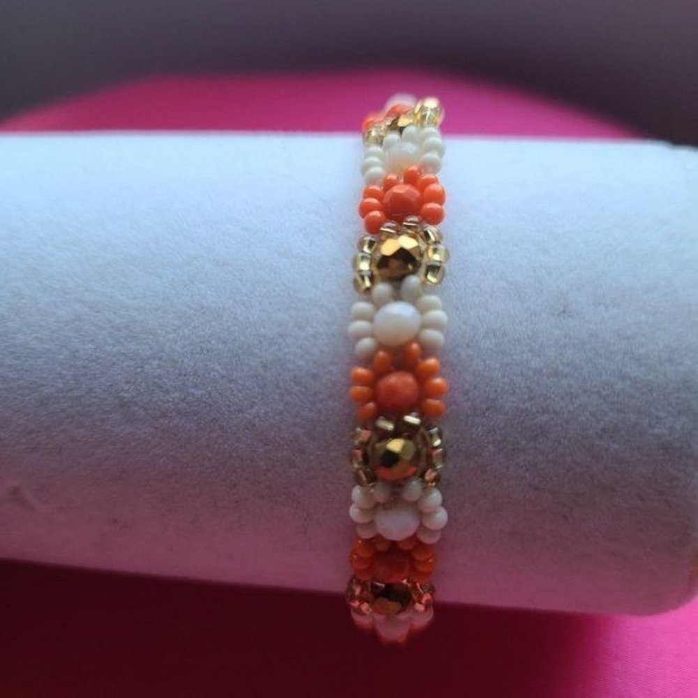 COPY - Handmade women Crystal Beaded Bracelet - Picture 3 of 6